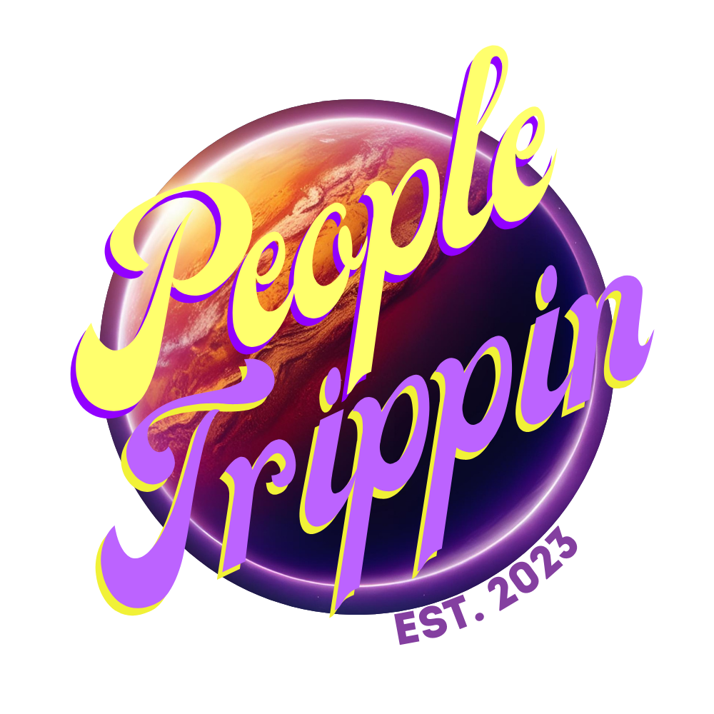 Purple and Yellow Playful Geometric Grape Flavor Beverage Circle Logo (1)